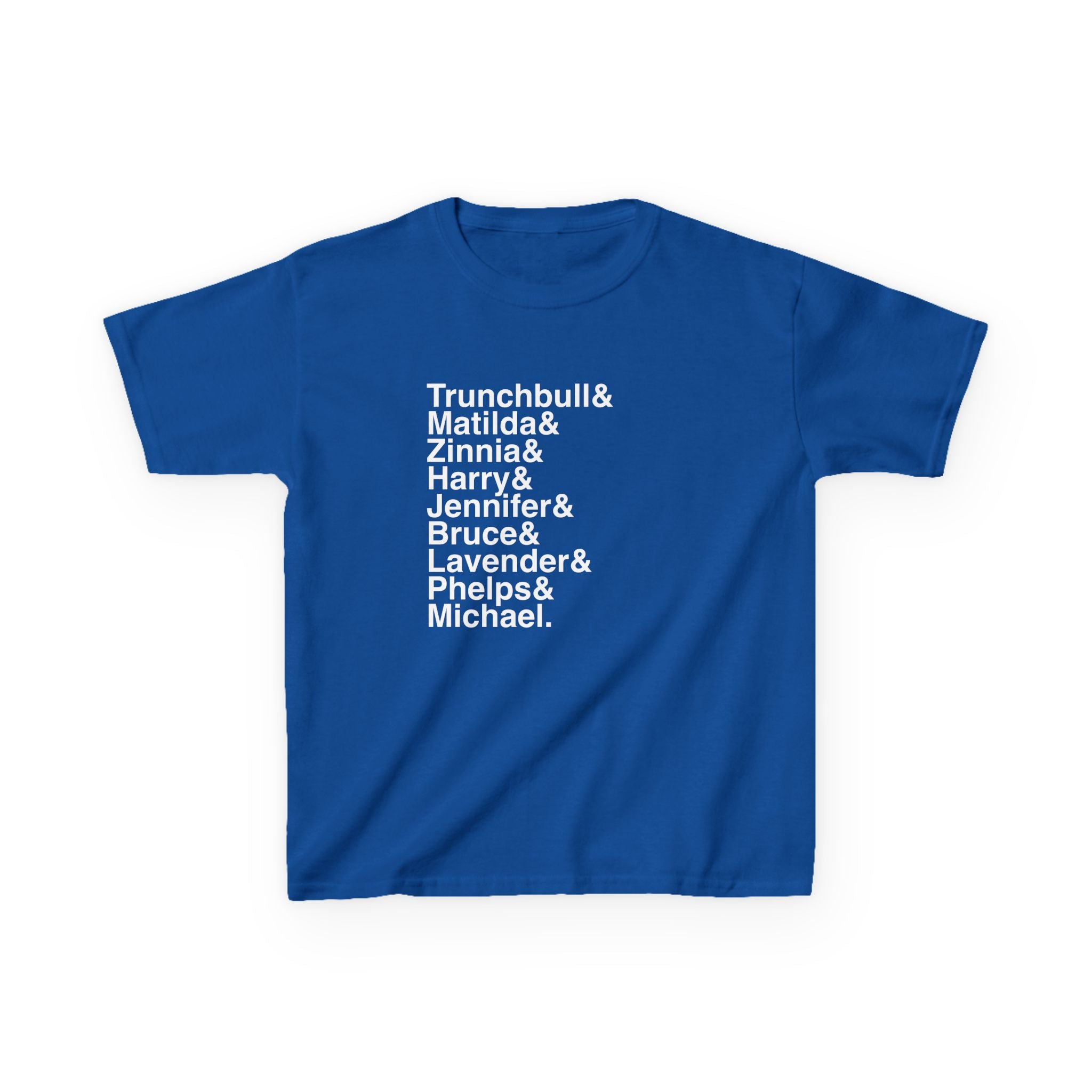 KIDS Matilda T-Shirt - Miss Honey, Miss Trunchbull Names List Tee | Naughty Roald Dahl Broadway Musical Gift, Theatre Kid